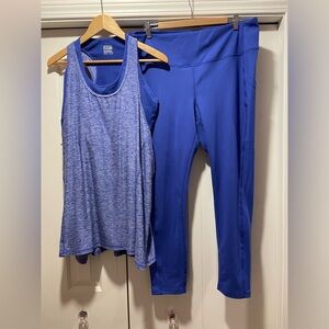 32 DEGREES three piece plus size workout set